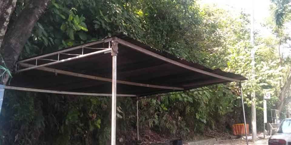 zinc tent
